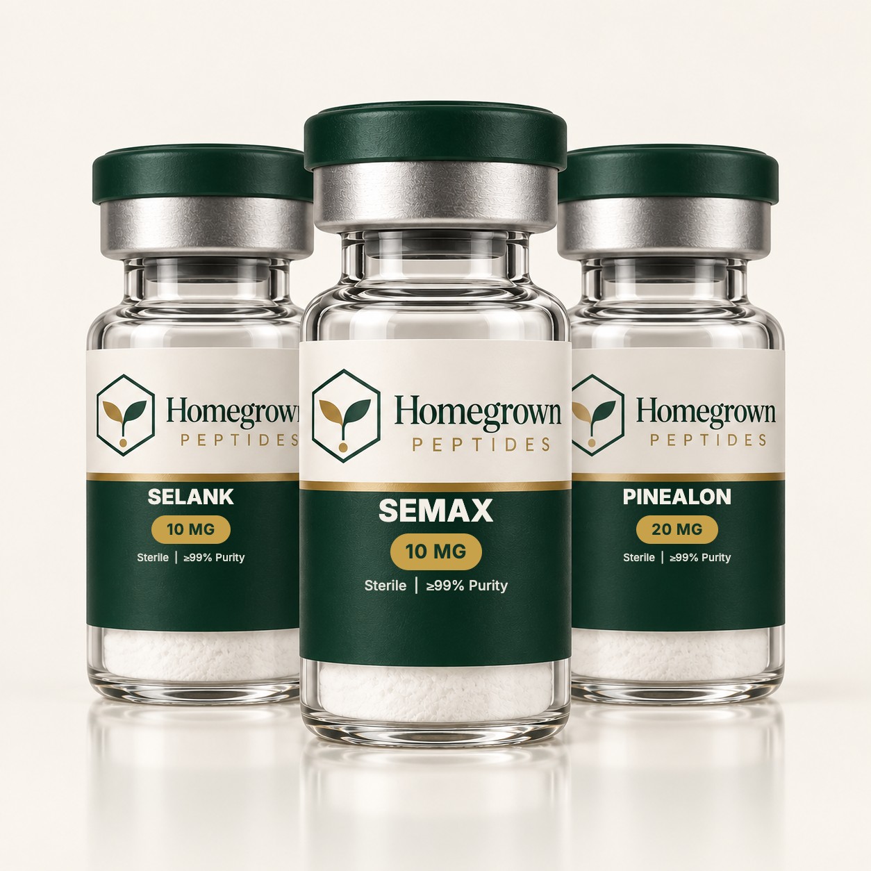 Your own branded link-in-bio page in under a minute — Homegrown Peptides partner dashboard